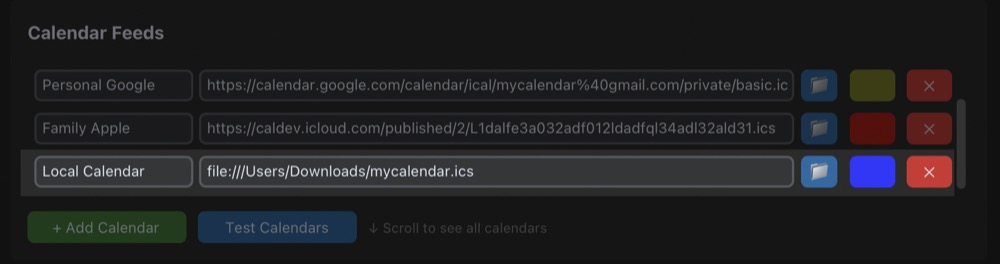 Import Local .ics File for ReMarkable Paper Pro Move