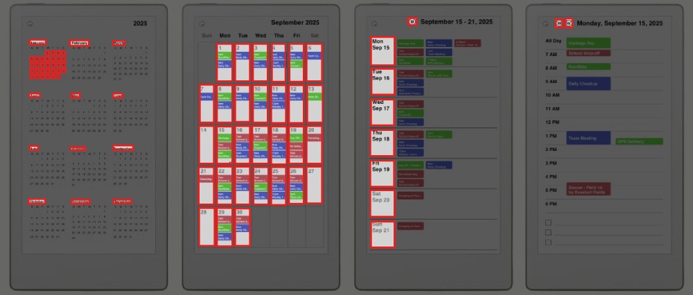 Planneriffic Navigation Links for reMarkable Paper Pro Move