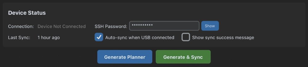 Auto Sync Setup for reMarkable Paper Pro Move