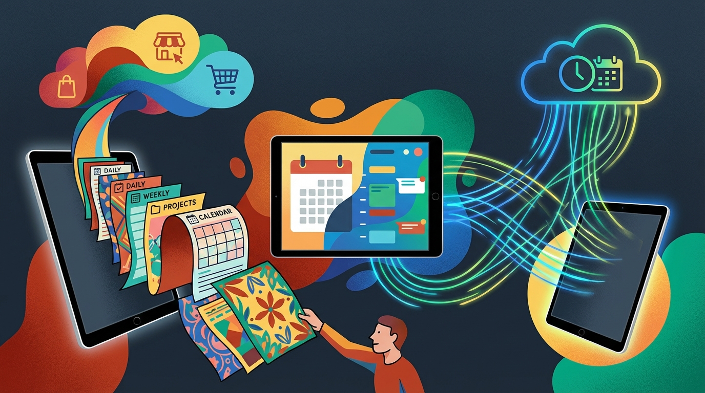 Third-Party PDF Planner Templates