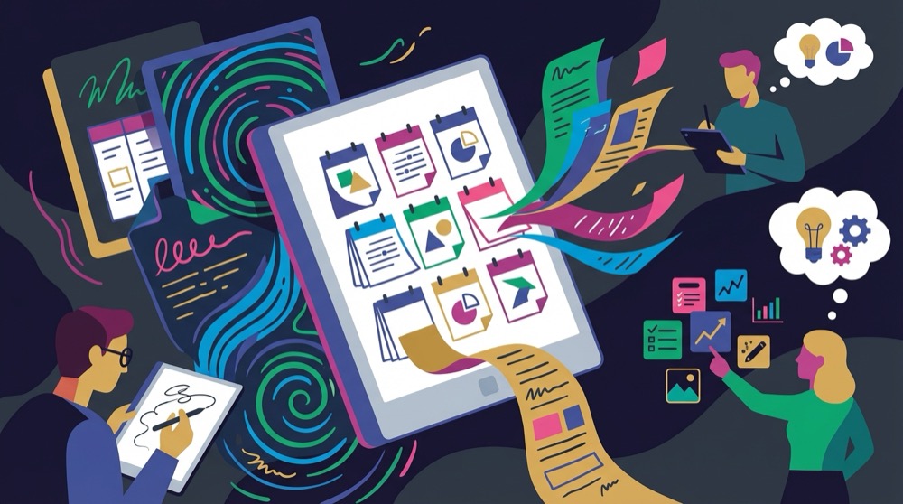 PDF planner templates calendar and to-do